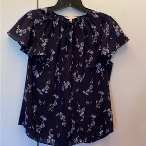Rebecca Taylor floral silk blouse